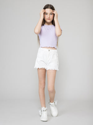 T SHIRTS Purple / 14