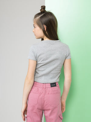 BASIC T  NG Grey Melange / 14