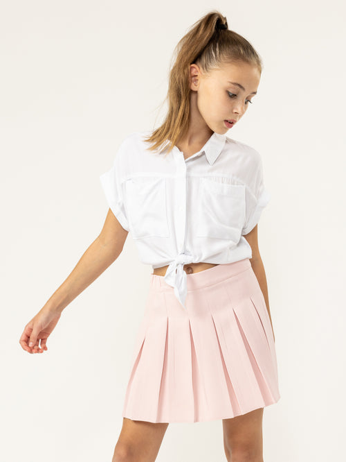 FASHION BUTTONNED SHIRTS White / 14