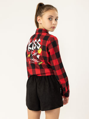 FASHION BUTTONNED SHIRTS NG Red / 14