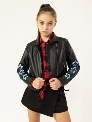 LEATHER COAT  NG Black / 14