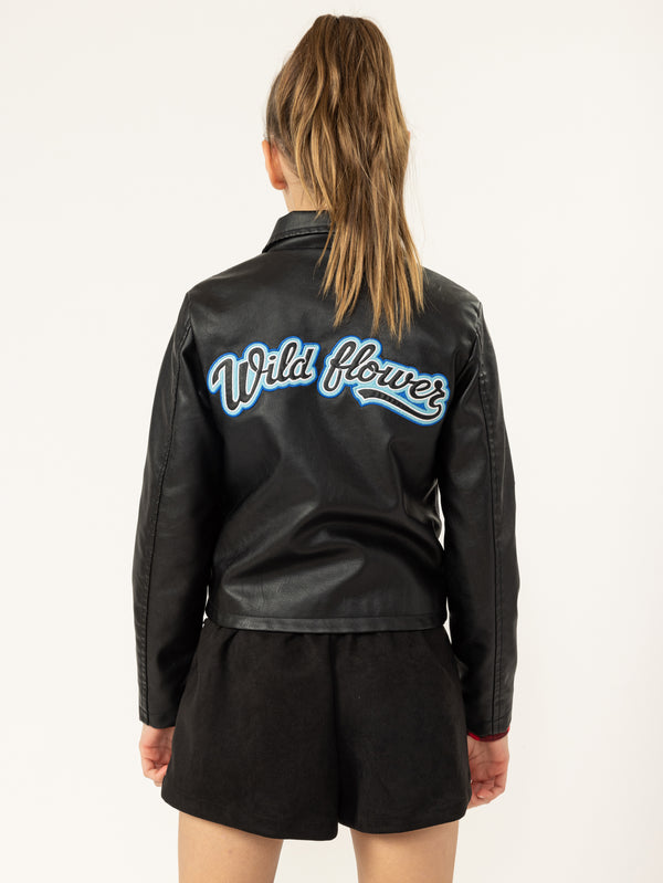 LEATHER COAT  NG Black / 14