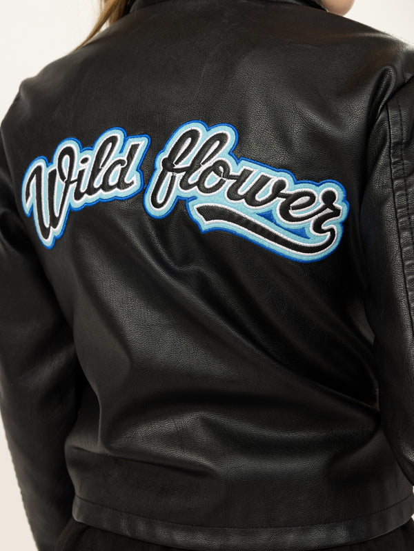 LEATHER COAT  NG Black / 14