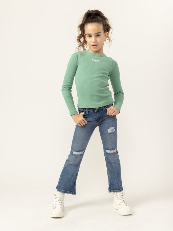 BASIC+ LONG SLEEVE NG Green / 14