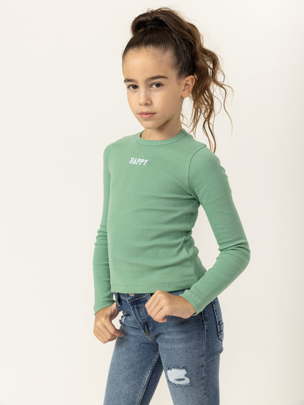 BASIC+ LONG SLEEVE NG Green / 14