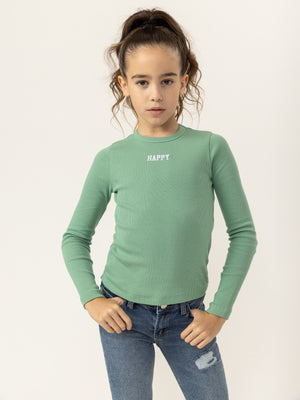BASIC+ LONG SLEEVE NG Green / 14