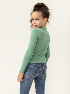 BASIC+ LONG SLEEVE NG Green / 14