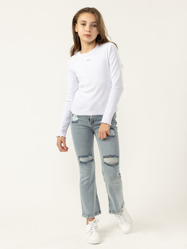 BASIC+ LONG SLEEVE T White / 14