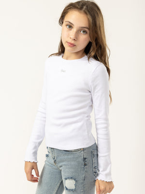 BASIC+ LONG SLEEVE T White / 14