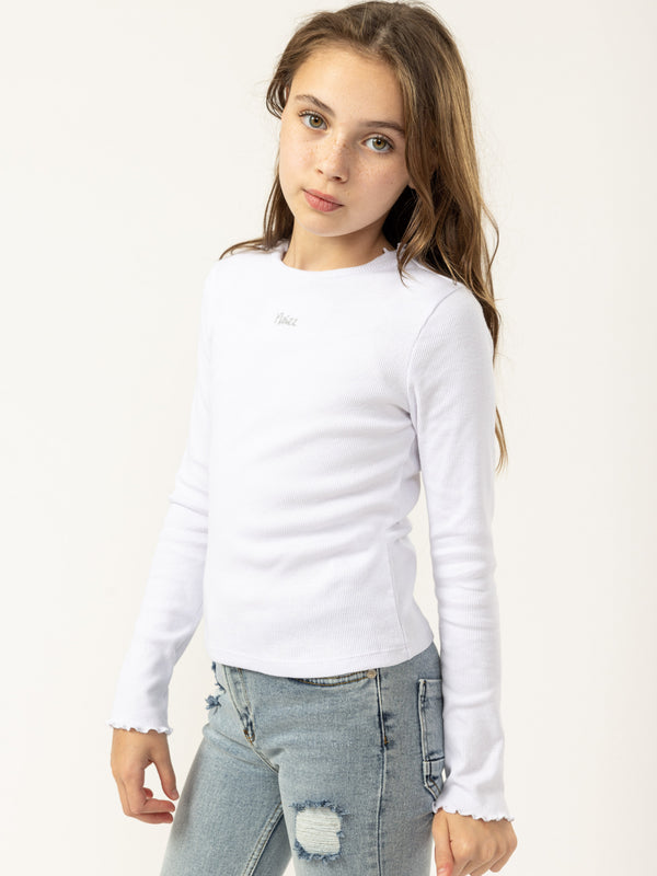BASIC+ LONG SLEEVE T White / 14