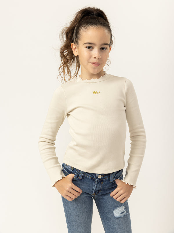 BASIC+ LONG SLEEVE T Beige / 14