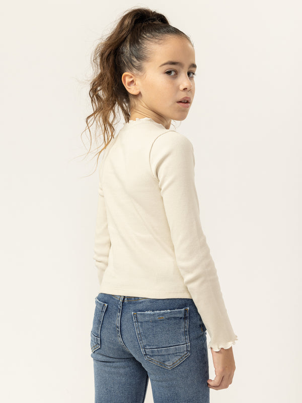 BASIC+ LONG SLEEVE T Beige / 14