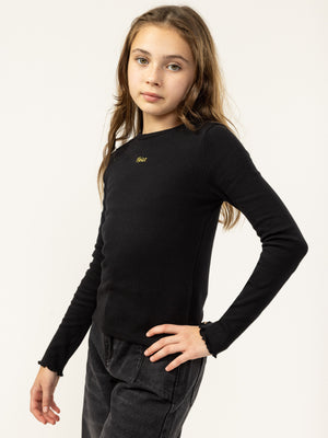 BASIC+ LONG SLEEVE T Black / 14