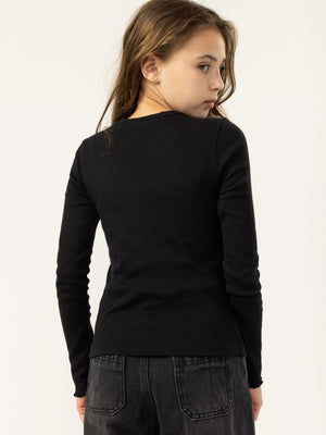 BASIC+ LONG SLEEVE T Black / 14