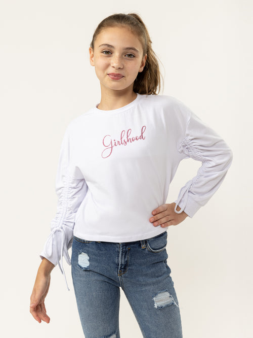 BASIC+ LONG SLEEVE T White / 14