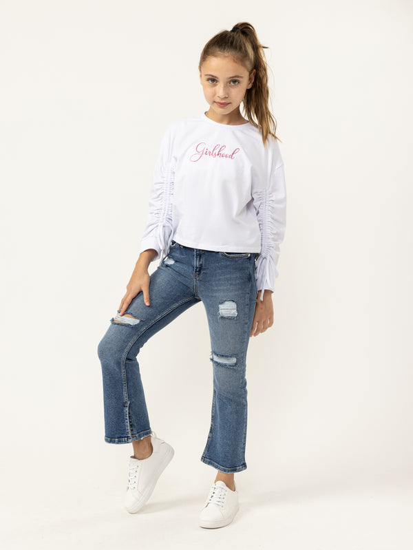 BASIC+ LONG SLEEVE T White / 14