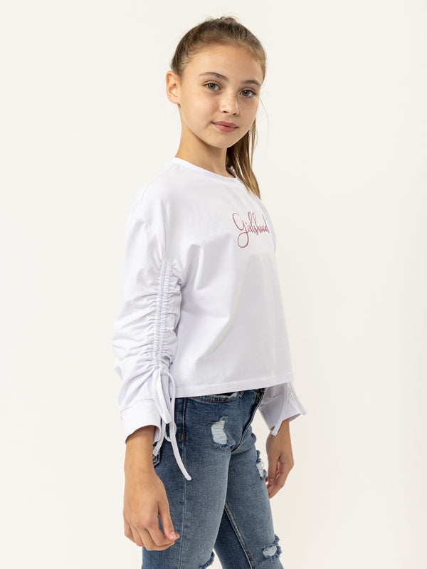 BASIC+ LONG SLEEVE T White / 14
