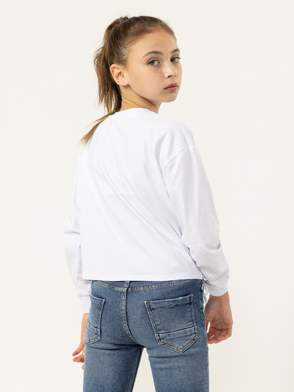 BASIC+ LONG SLEEVE T White / 14