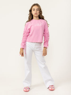 BASIC+ LONG SLEEVE T Pink / 14