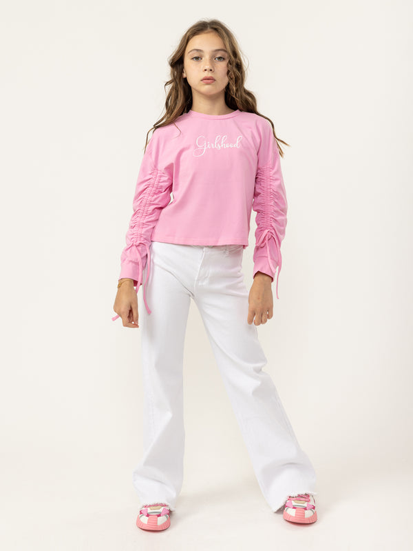 BASIC+ LONG SLEEVE T Pink / 14