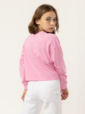 BASIC+ LONG SLEEVE T Pink / 14