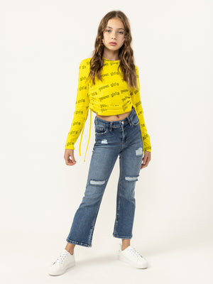 BASIC+ LONG SLEEVE T Yellow / 14