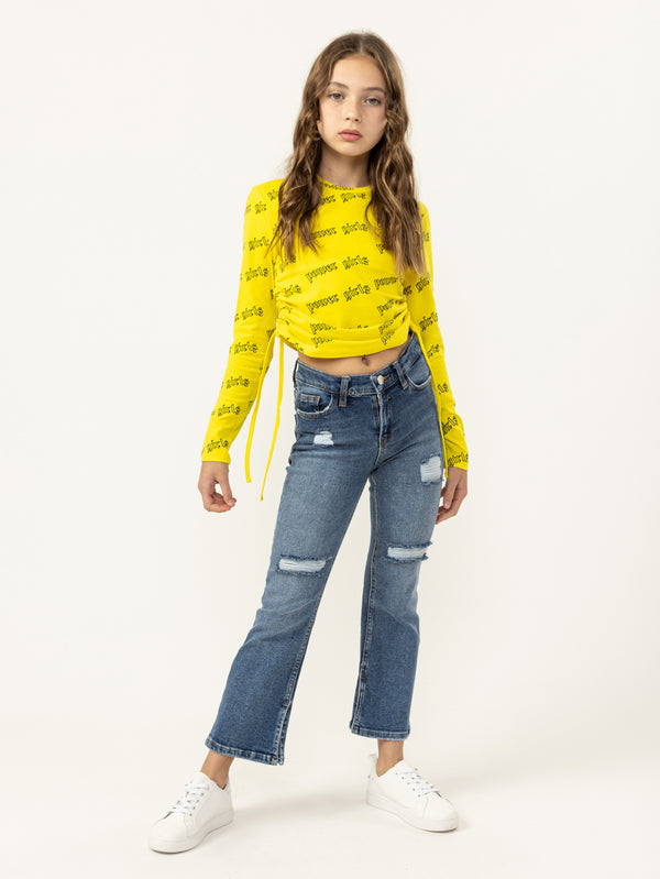 BASIC+ LONG SLEEVE T Yellow / 14
