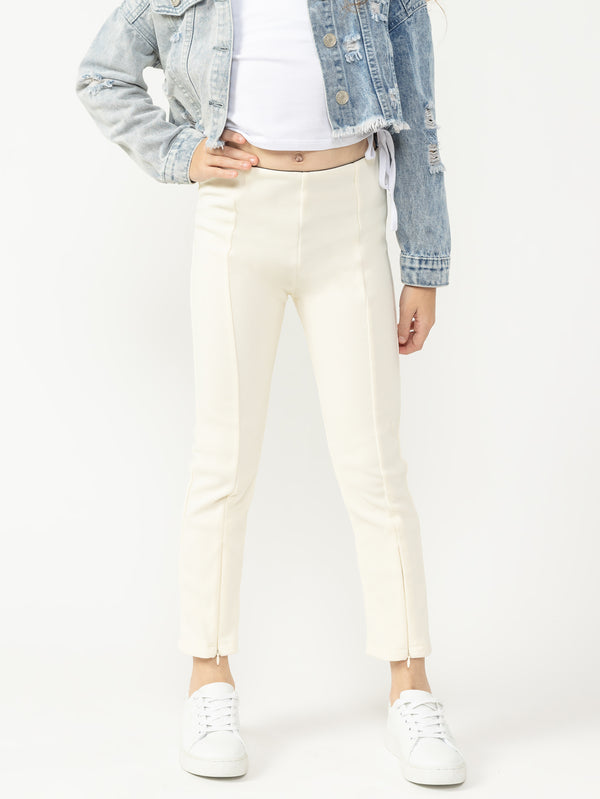 WOVEN PANTS NG Cream / 14