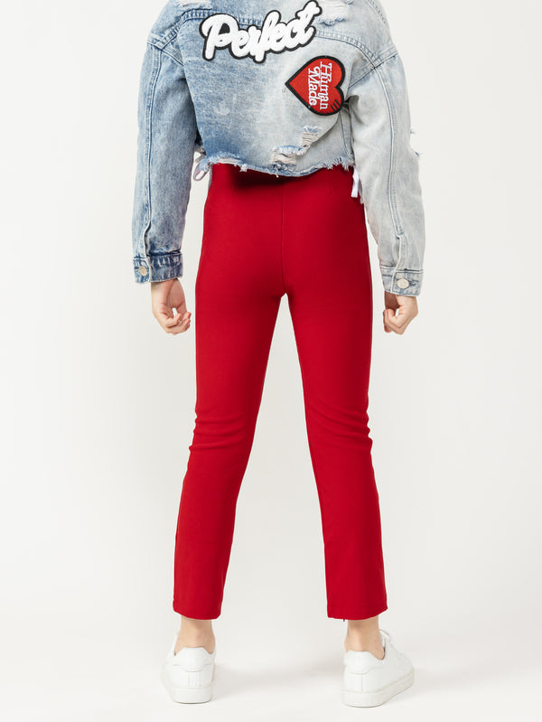 WOVEN PANTS NG Red / 10