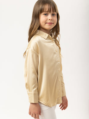 FASHION BUTTONNED SHIRTS NG Beige / 14