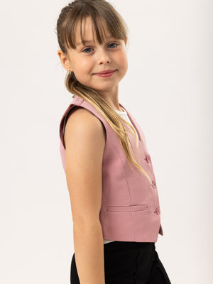 TAILORED VEST NG Pink / 14