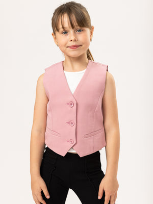 TAILORED VEST NG Pink / 14