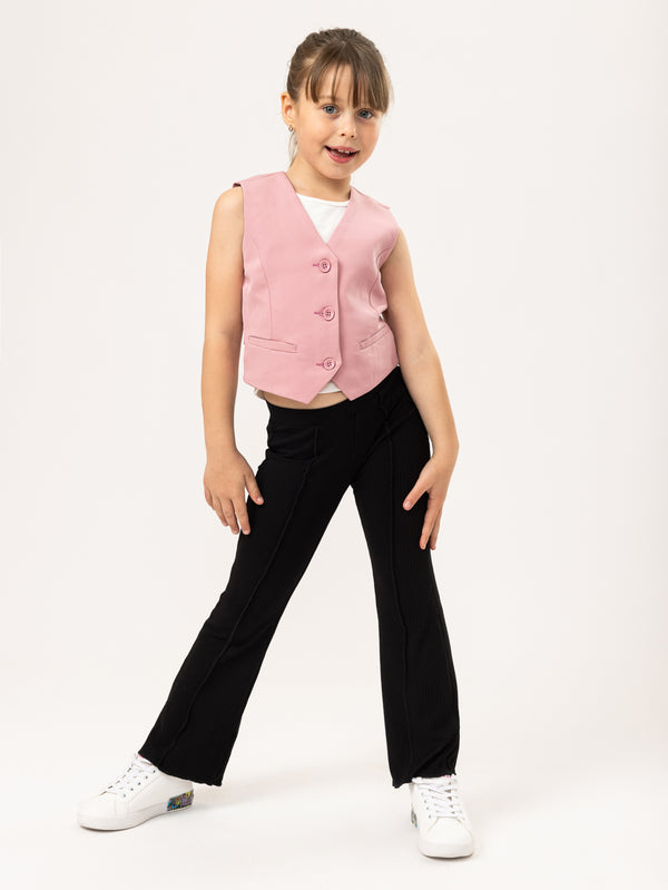 TAILORED VEST NG Pink / 14