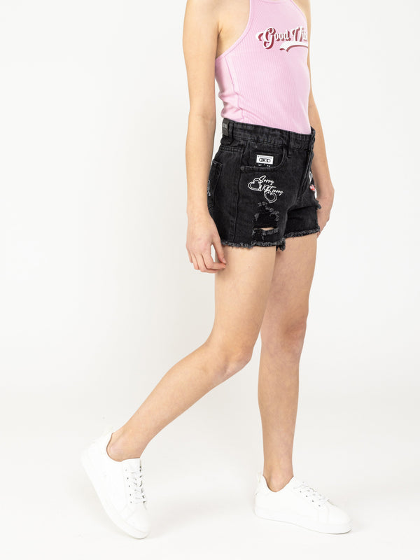 JEANS BERMUDA  NG Black / 14