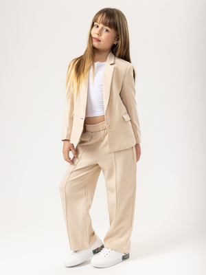 TAILORED PANTS Beige / 14