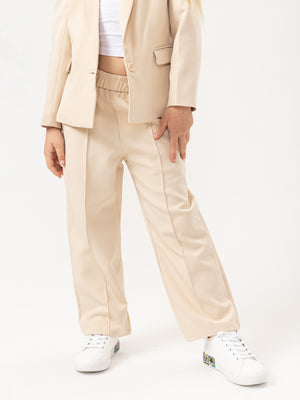 TAILORED PANTS Beige / 14