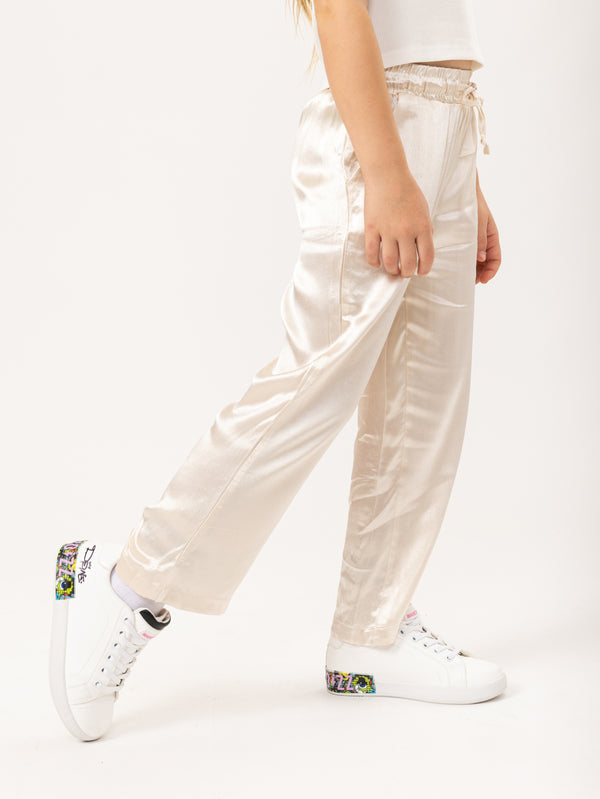 TAILORED PANTS Beige / 14