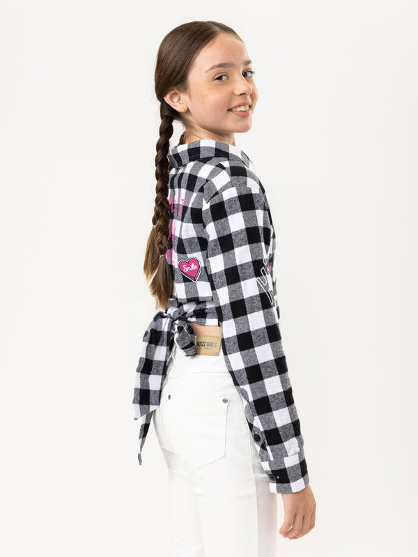 FASHION BUTTONNED SHIRTS NG Black / 14