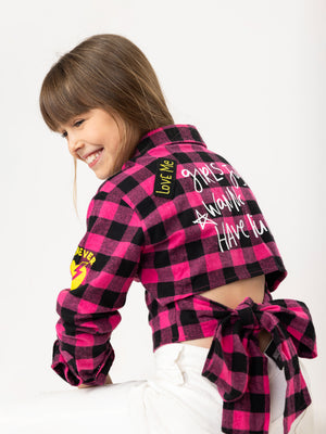 FASHION BUTTONNED SHIRTS NG Pink / 14