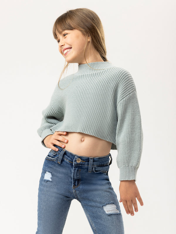 BASIC SWEATERS NG Mint / 14