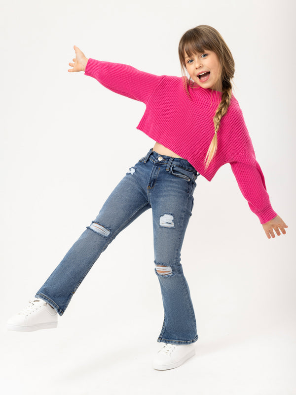 BASIC SWEATERS NG Fuchsia / 14