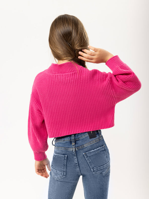 BASIC SWEATERS NG Fuchsia / 14