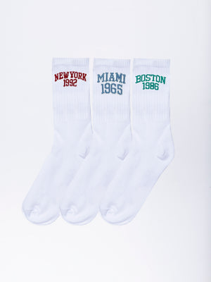 SOCKS  NG White / XS