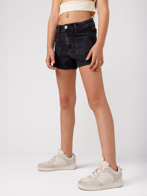 JEANS SHORTS NG Black / 14