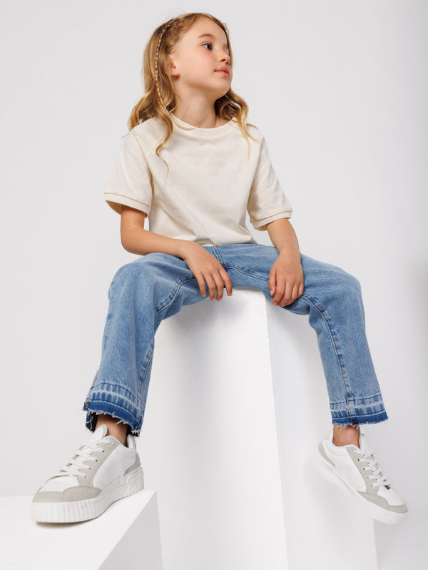 FASHION BASIC T-SHIRT NG Cream / 14