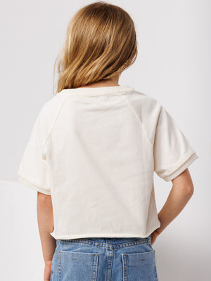 FASHION BASIC T-SHIRT NG Cream / 14