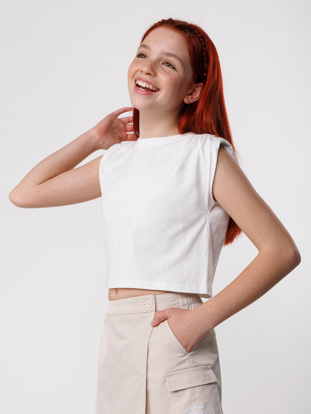 FASHION BASIC T-SHIRT NG White / 14