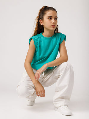 FASHION BASIC T-SHIRT NG Green / 14