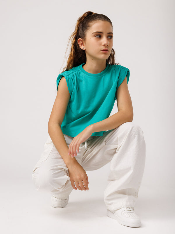 FASHION BASIC T-SHIRT NG Green / 14
