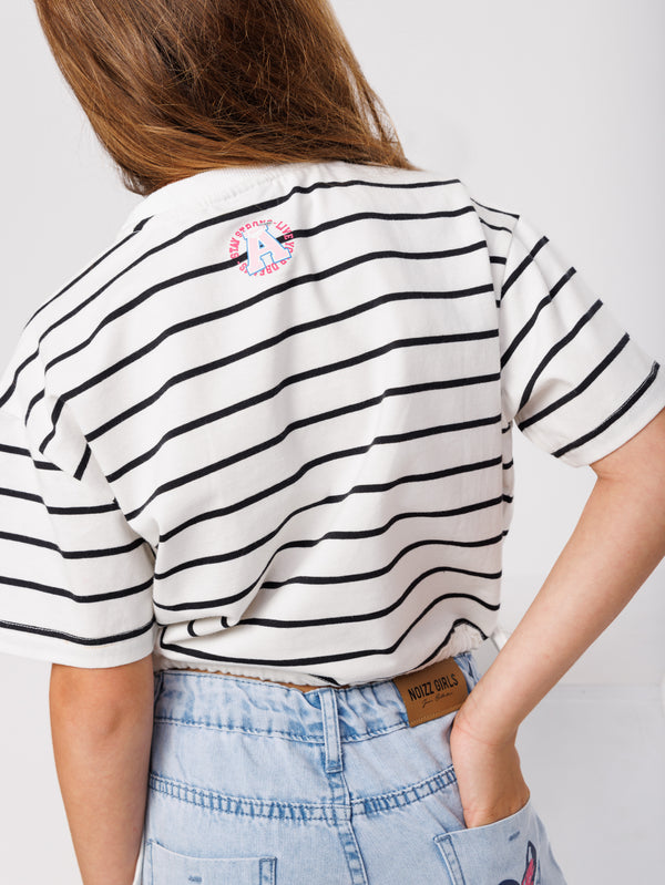 T SHIRT  NG White Stripes / 14